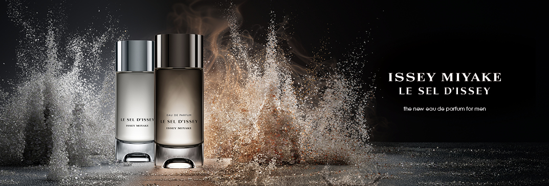 ISSEY MIYAKE banner prieto