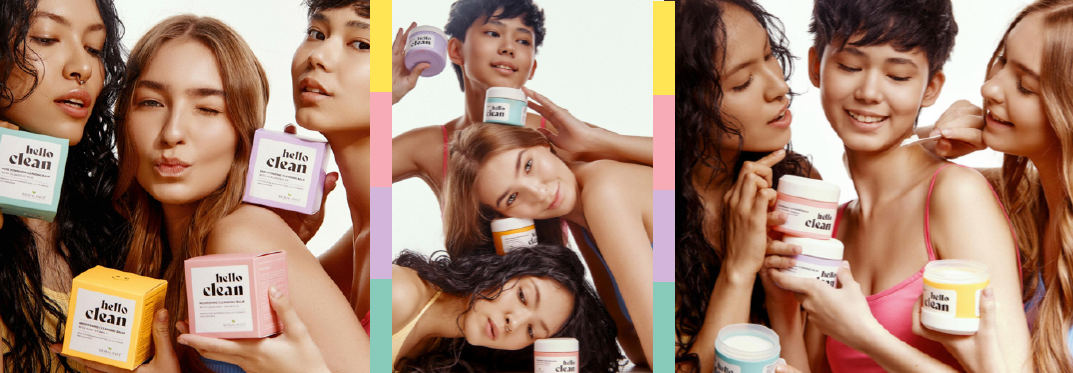 HELLO CLEAN banner prieto