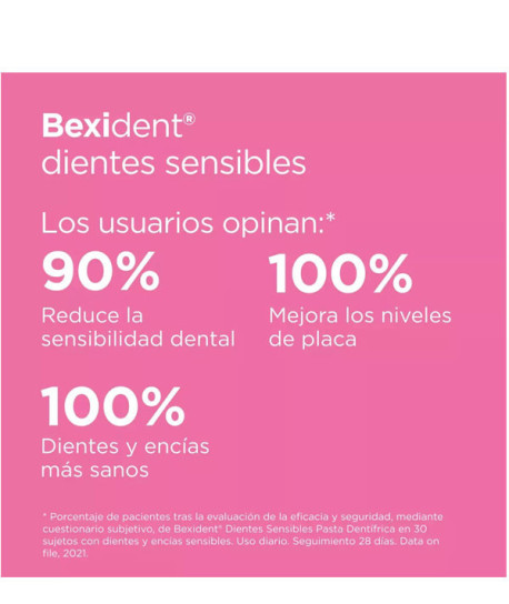 BEXIDENT DIENTES SENSIBLES PASTA DE DIENTES