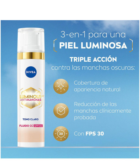 CELLULAR LUMINOUS 630º ANTIMANCHAS FLUIDO CC SPF30