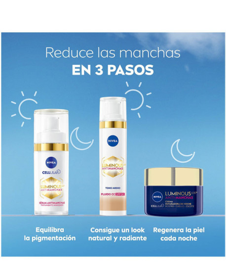 CELLULAR LUMINOUS 630º ANTIMANCHAS FLUIDO CC SPF30