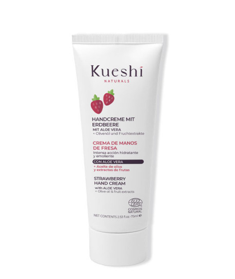 CREMA DE MANOS DE FRESA