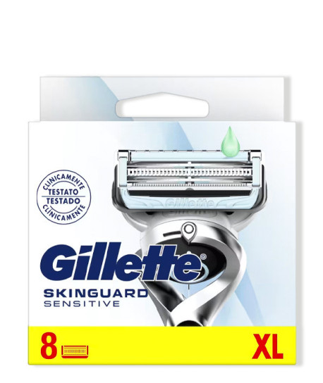 GILLETTE SKINGUARD SENSITIVE RECAMBIOS 8 UDS