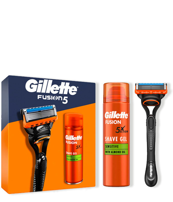 GILLETTE FUSION5 Y GEL ESTUCHE