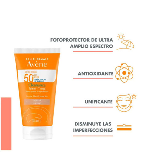 CLEANANCE PROTECTOR SOLAR CON COLOR SPF50+