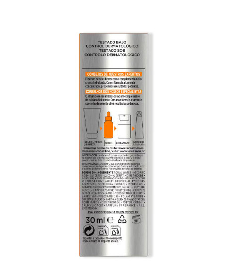 L'ORÉAL MEN HYDRA ENERGETIC SÉRUM VITAMINA C
