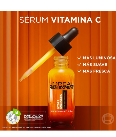 L'ORÉAL MEN HYDRA ENERGETIC SÉRUM VITAMINA C