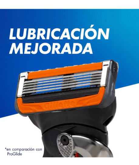 GILLETE PROGLIDE POWER RECAMBIOS 4 UDS