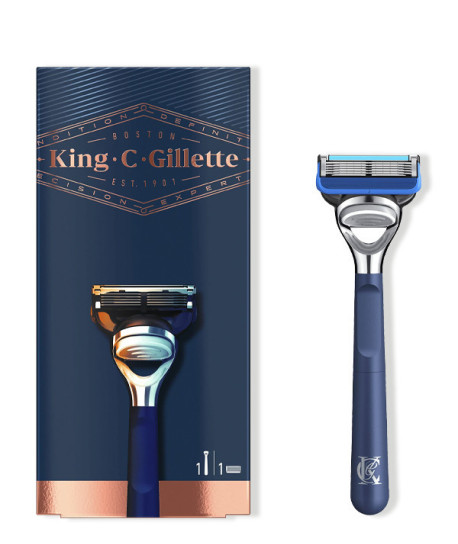 KING C GILLETTE MAQUINILLA DE AFEITAR Y PERFILAR