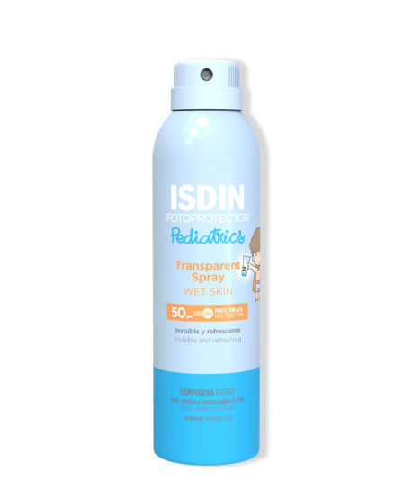 TRANSPARENT SPRAY WET SKIN PEDIATRICS SPF50