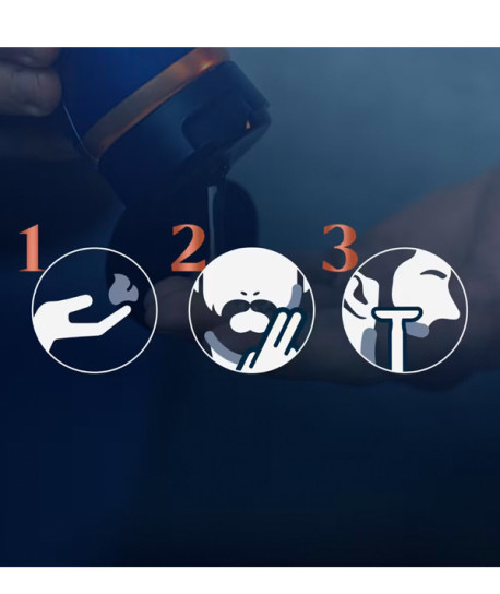 KING C GILLETTE GEL DE AFEITAR TRANSPARENTE