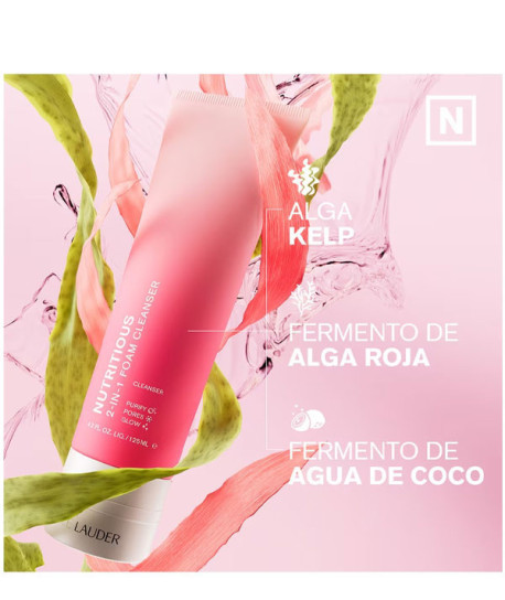 NUTRITIOUS 2-IN-1 FOAM CLEANSER