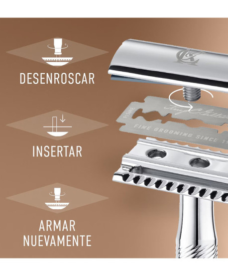 KING C GILLETTE MAQUINILLA DOBLE FILO