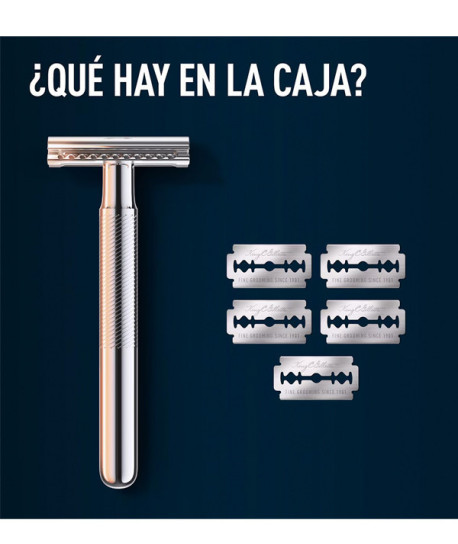 KING C GILLETTE MAQUINILLA DOBLE FILO