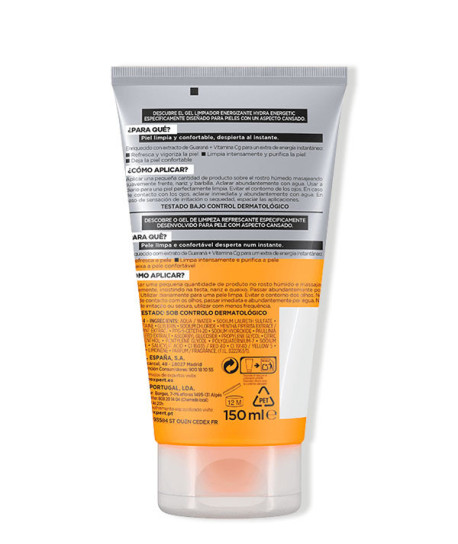 L'ORÉAL MEN HYDRA ENERGETIC GEL LIMPIADOR ENERGIZANTE