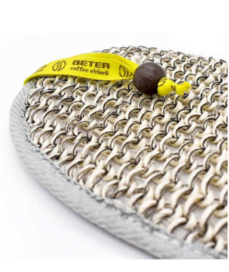 COFFEE O’CLOCK ESPONJA EXFOLIANTE SISAL Y LINO