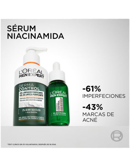 L’ORÉAL MEN DERMA CONTROL GEL LIMPIADOR PURIFICANTE