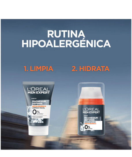 L'ORÉAL MEN MAGNESIUM DEFENSE GEL LIMPIADOR