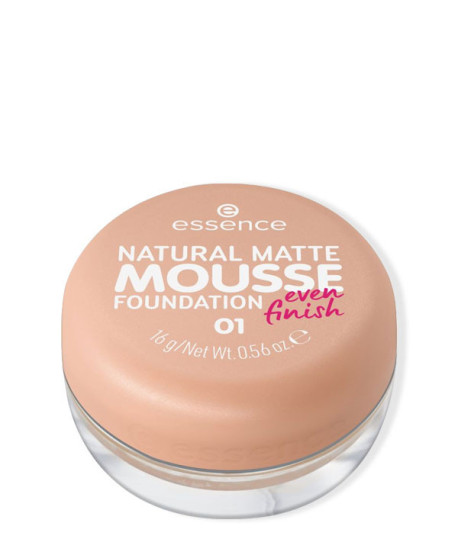 NATURAL MATTE MOUSSE FOUNDATION