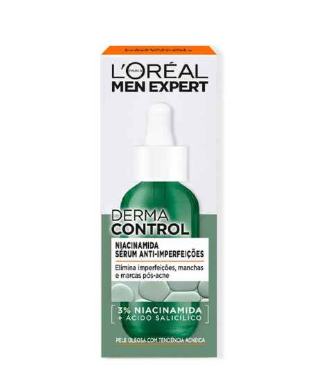 L’ORÉAL MEN DERMA CONTROL SERUM ANTI-IMPERFECCIONES