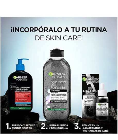 PURE ACTIVE GEL LIMPIADOR CON CARBÓN