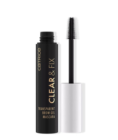 CLEAR & FIX TRANSPARENT BROW GEL MASCARA