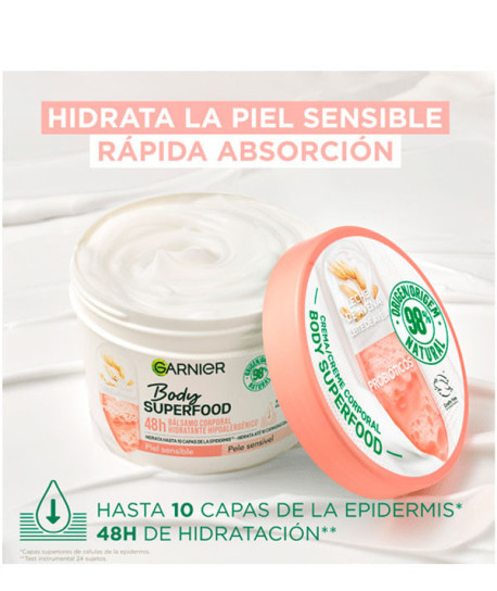 BODY SUPERFOOD CREMA CORPORAL AVENA