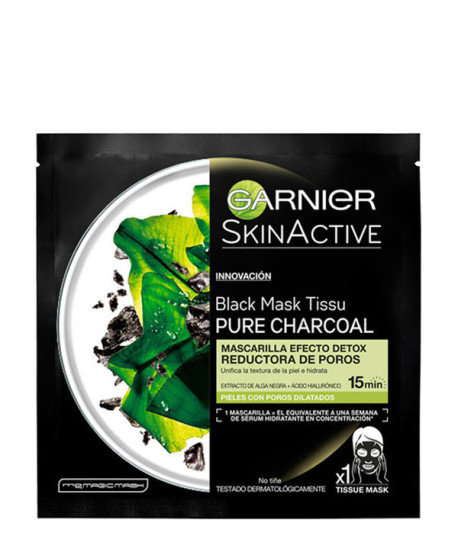 MASK TISSU BLACK PURE CHARCOAL