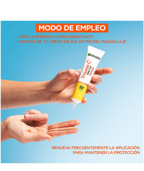 SKIN ACTIVE VITAMINA C FLUIDO ANTI-UV GLOW