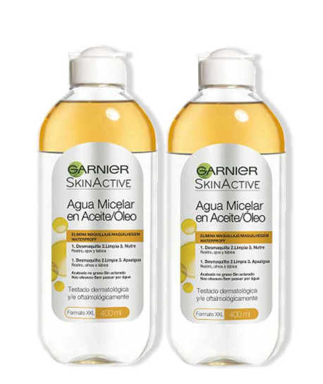 AGUA MICELAR EN ACEITE PACK