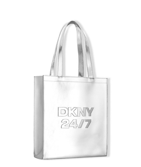 REGALO DKNY BOLSO PLATEADO 24/7