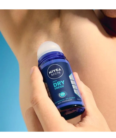 NIVEA MEN DRY FRESH DESODORANTE ROLL ON