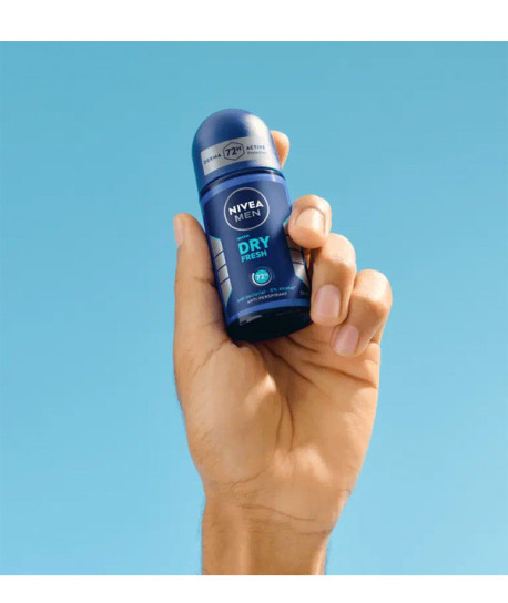 NIVEA MEN DRY FRESH DESODORANTE ROLL ON
