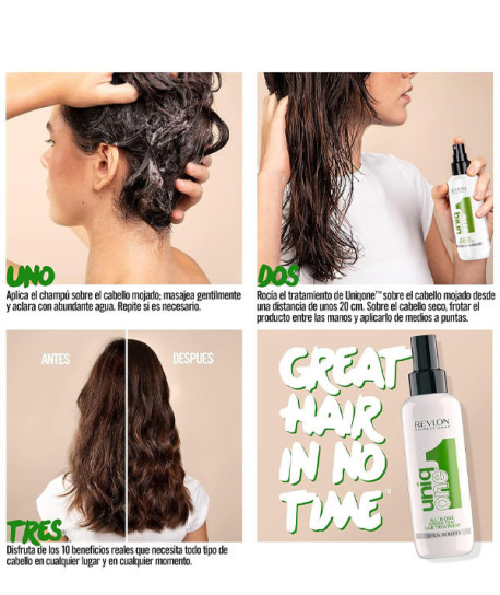 UNIQONE HAIR TREATMENT TÉ VERDE