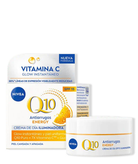 Q10 ENERGY CREMA DE DÍA VITAMINA C SPF15