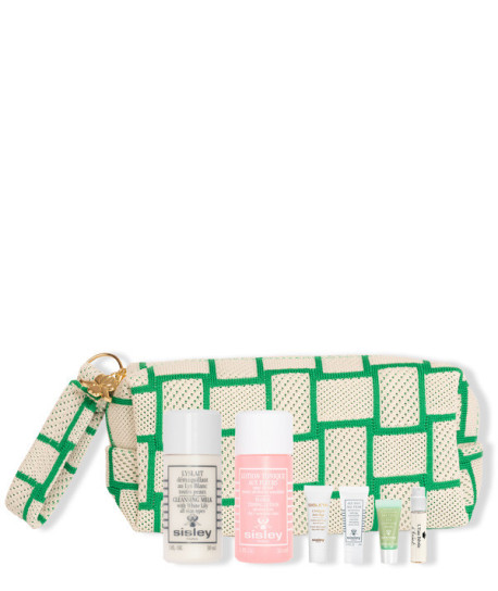 REGALO SISLEY NECESER CUADROS VERDES MINITALLAS