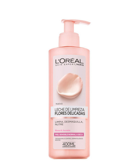LECHE DE LIMPIEZA FLORES DELICADAS