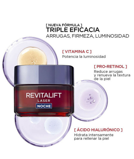 REVITALIFT LASER CREMA NOCHE