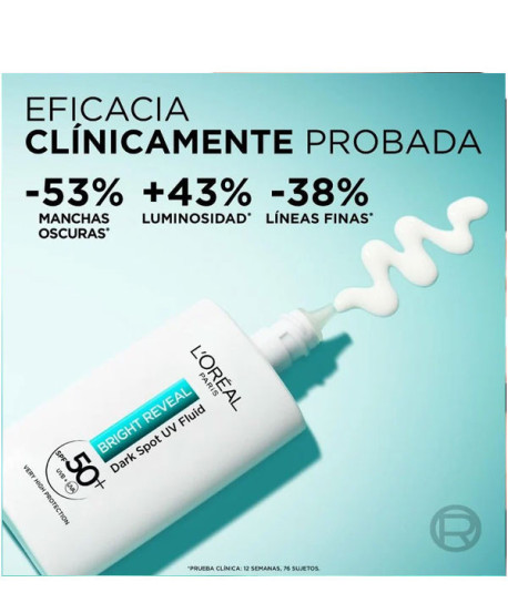 BRIGHT REVEAL FLUIDO UV SPF50+