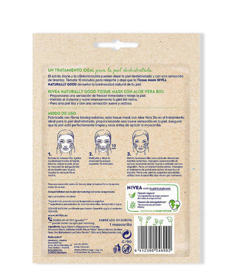 NATURALLY GOOD MASCARILLA ALOE VERA