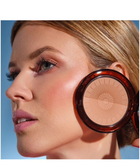 BRONZING POWDER COMPACT LONG-LASTING