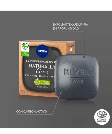 NATURALLY CLEAN EXFOLIANTE SÓLIDO LIMPIEZA PROFUNDA