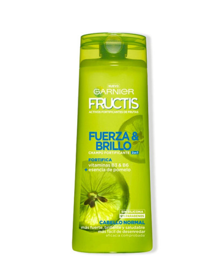 FRUCTIS FUERZA Y BRILLO CHAMPÚ 2 EN 1