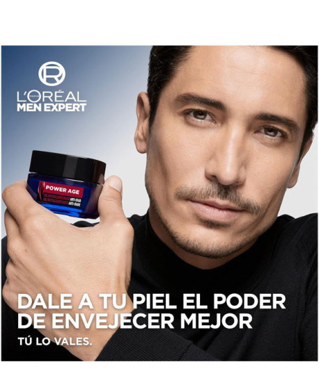 L'ORÉAL MEN POWER AGE GEL REVITALIZANTE DE NOCHE