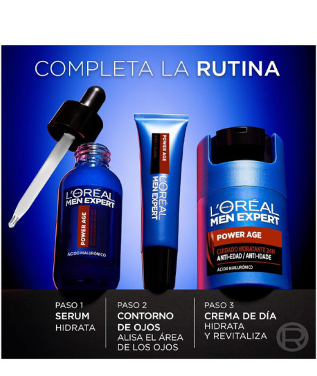 L'ORÉAL MEN POWER AGE GEL REVITALIZANTE DE NOCHE