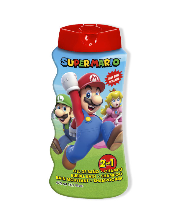 SUPER MARIO GEL Y CHAMPÚ 2...