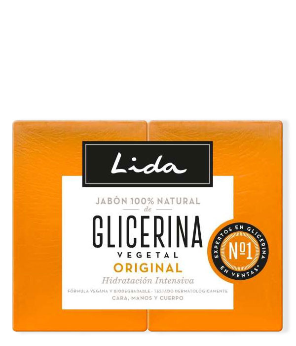 JABÓN GLICERINA PASTILLA 2 UDS