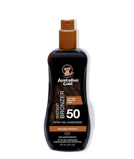 INSTANT BRONZER SPF50 SPRAY GEL