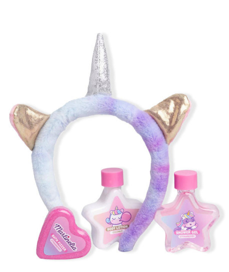 LITTLE UNICORN BELIEVE IN UNICORNS HEADBAND BATH SET