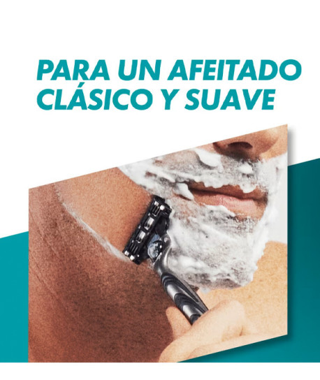 GILLETTE MACH3 MAQUINILLA DE AFEITAR RECAMBIOS 4 UDS